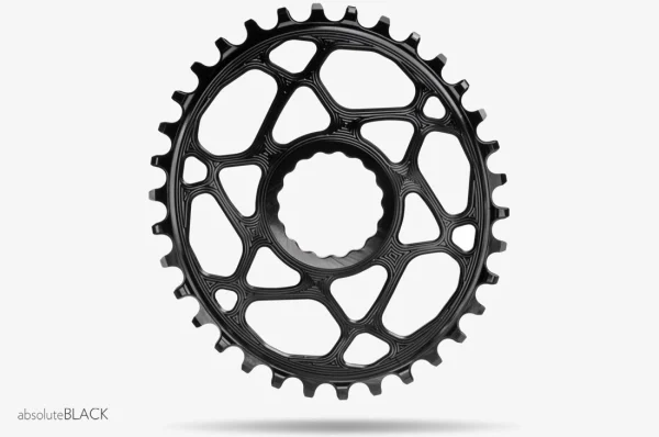 Absolute Black Race Face Oval Boost Cinch 34 Zähne Black Kettenblatt sale deutschland 1