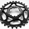 Feinstes Absolute Black Sram Spiderless 6mm Offset 28 Zähne Black Kettenblatt 10