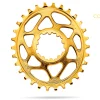 Bestellung Absolute Black Sram Oval Spiderless 6mm Offset 26 Zähne Gold Kettenblatt 5