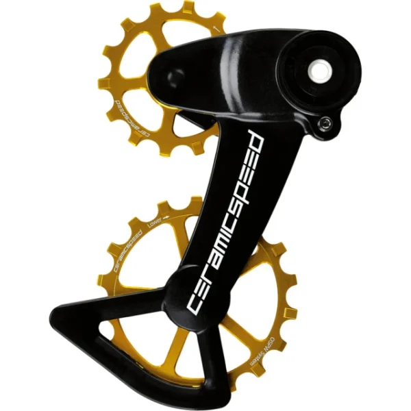 Rabatt CeramicSpeed OSPW X Sram Eagle AXS 12fach Gold Schaltwerkrädchen-System 1