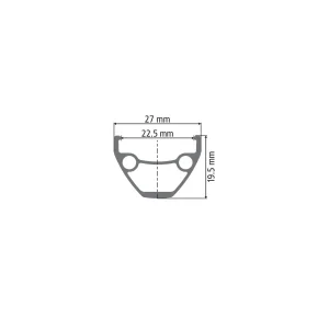 DT Swiss M 1900 Spline® 29/22.5mm Boost 15 X 110mm Laufrad Vorne Delicate 6