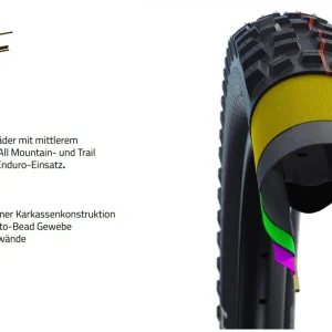 in deutschland Schwalbe Hans Dampf Addix Soft Super Trail SnakeSkin Tubeless Easy E-25 26×2.35 15