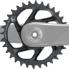 Sram XX1/X01 Eagle™ SL Direct Mount 6mm Offset 34 Zähne Lunar Grey 1×12 Kettenblatt Wunderbaren 10