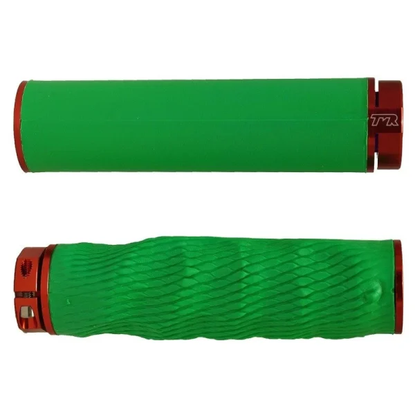 Online TMR Designs Imprint Grips Premium Grün/rot Lenkergriffe 1